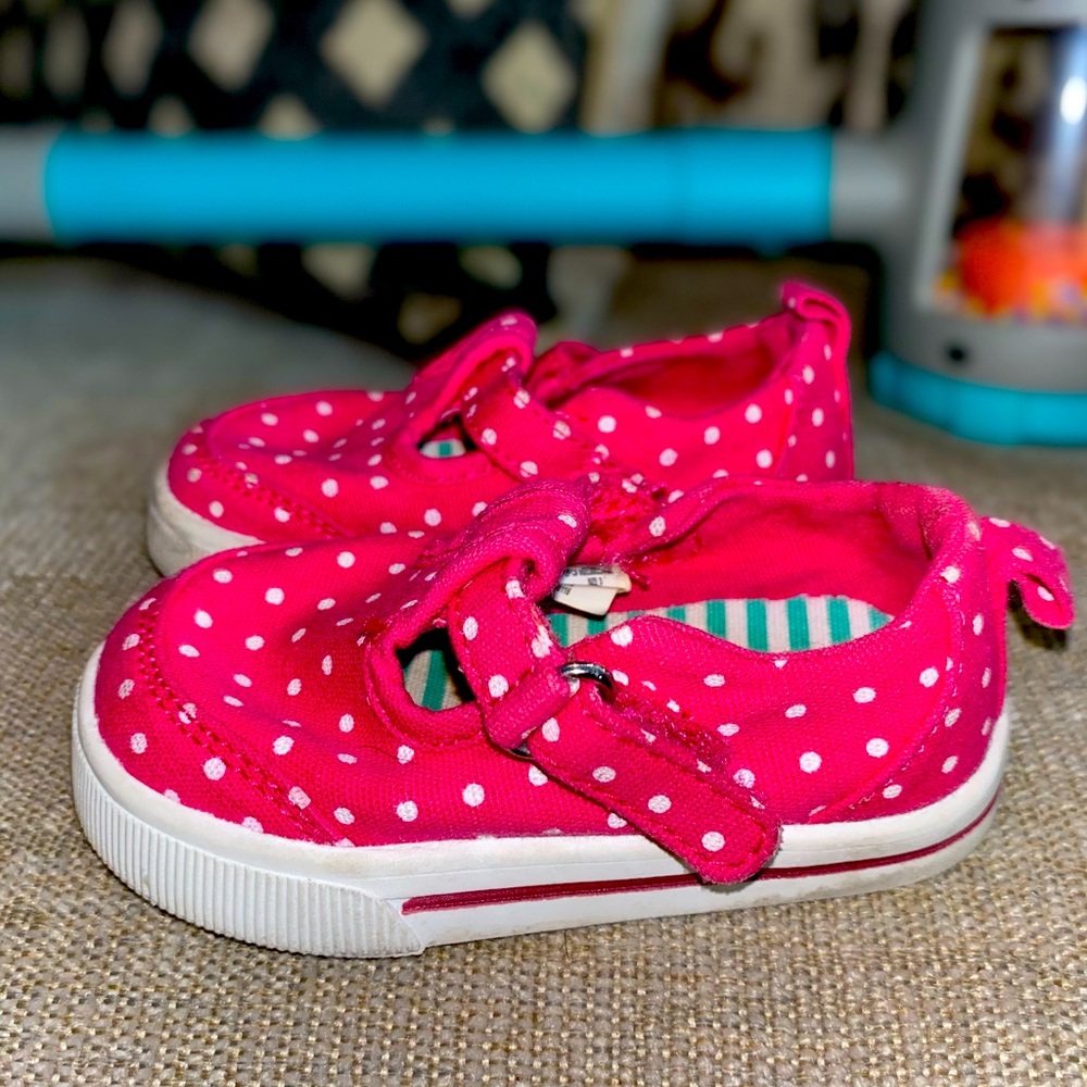 Polka Dot Shoes (size 4)
